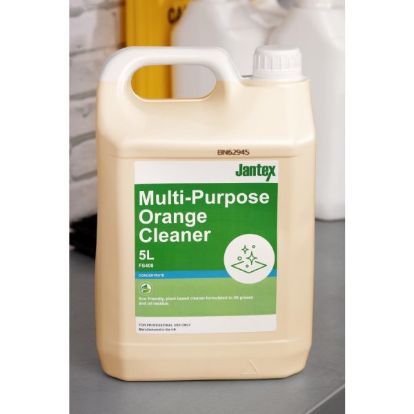 Jantex Green Orange Multipurpose Cleaner Concentrate 5Ltr - Image 5