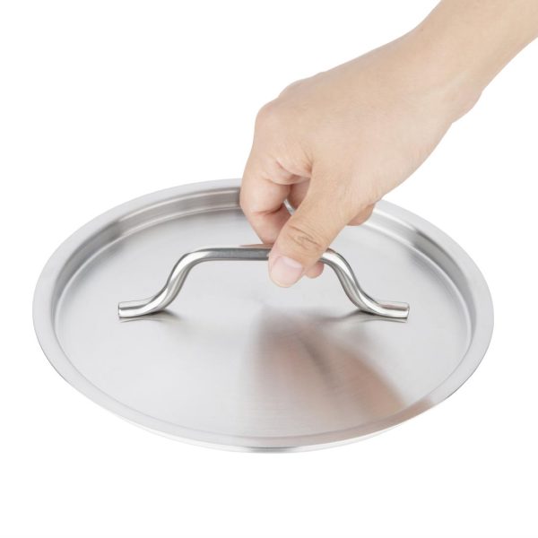 Vogue Lid St/St - 180mm - Image 3