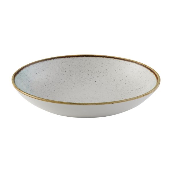 Churchill Stonecast Accents Evolve Coupe Bowl Duck egg 248mm (Pack of 12) - Image 2