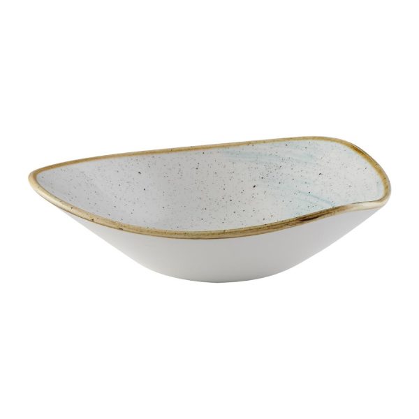 Churchill Stonecast Accents Lotus Bowl Duck egg 229mm (Pack of 12) - Image 2