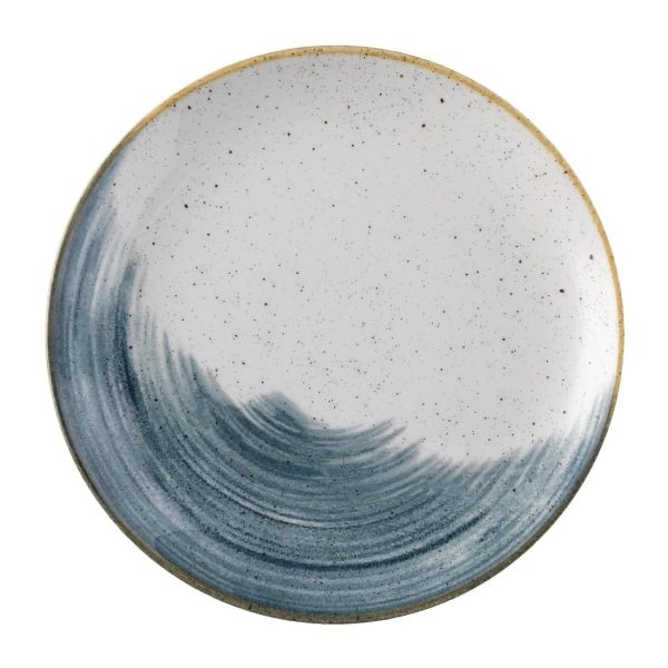 Churchill Stonecast Accents Evolve Coupe Plate Blueberry 260mm (Pack of 12) - Image 3