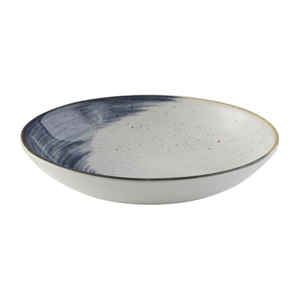 Churchill Stonecast Accents Evolve Coupe Bowl Blueberry 248mm (Pack of 12) - Image 2