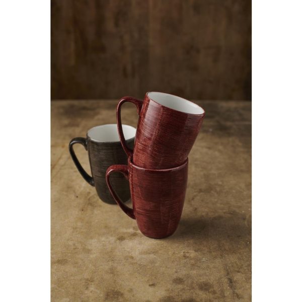 Churchill Stonecast Patina Profile Mug Red Rust 340ml (Pack of 12) - Image 2