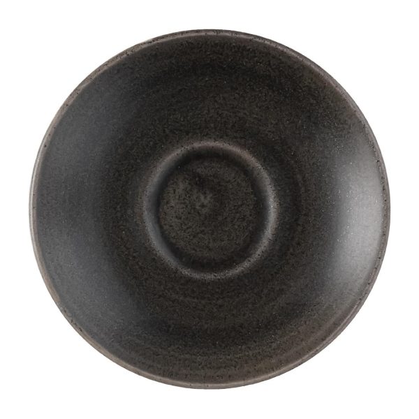 Churchill Stonecast Patina Espresso Cup Iron Black 99ml (Pack of 12) - Image 2