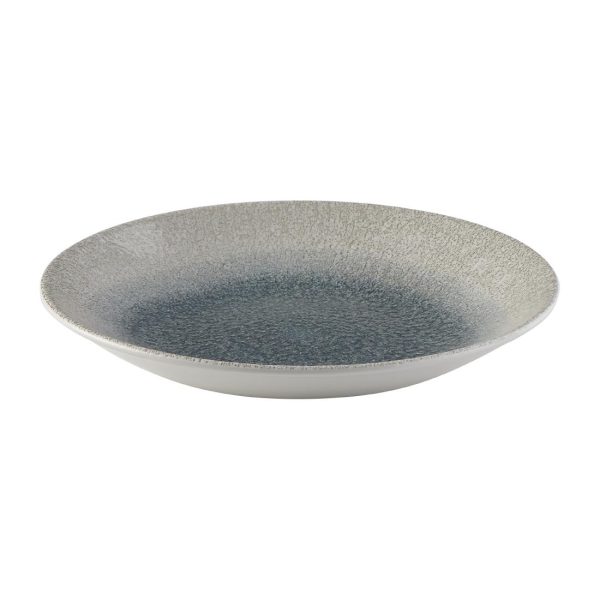 Churchill Raku Duo Agate Deep Coupe Plate Topaz 239mm (Pack of 12) - Image 2