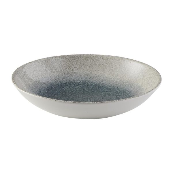Churchill Raku Duo Agate Evolve Coupe Bowl Topaz 248mm (Pack of 12) - Image 2