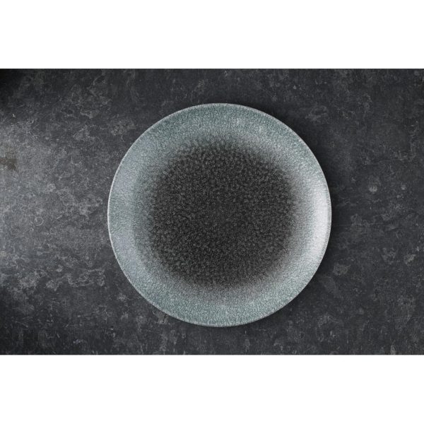 Churchill Raku Duo Evolve Coupe Plate Topaz Quartz 286mm (Pack of 12) - Image 2