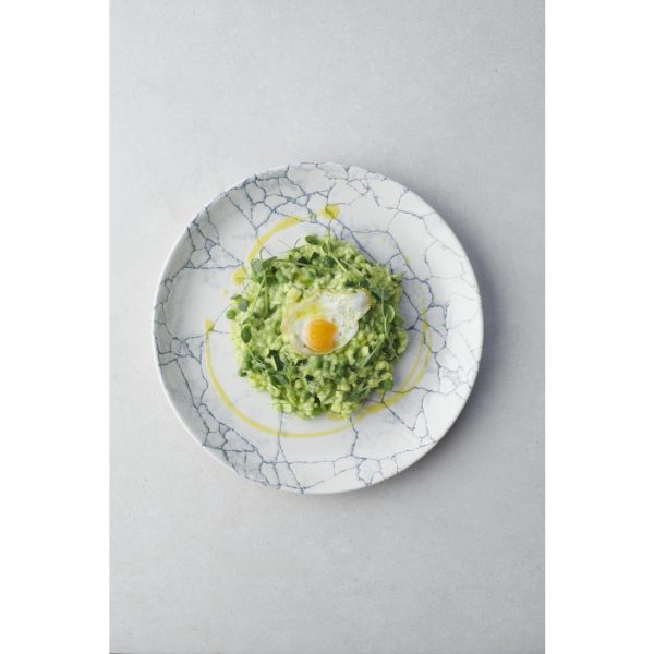 Churchill Studio Prints Kintsugi Pearl Evolve Coupe Plate Grey 260mm (Pack of 12) - Image 2