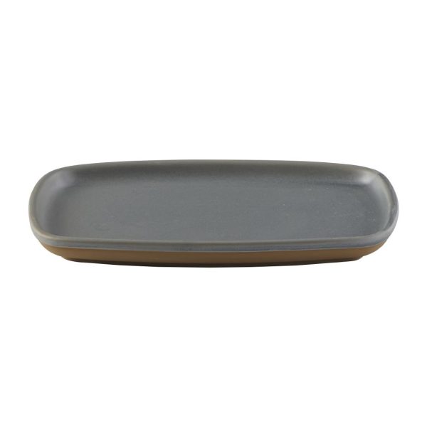 Churchill Emerge Seattle Oblong Plate Grey 222x152mm (Pack of 6) - Image 2