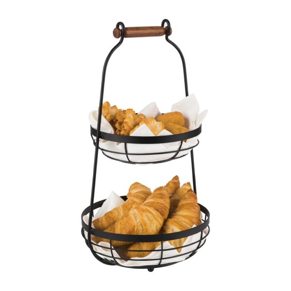 APS Two-tier Cake Stand 260 x 480mm - Image 2