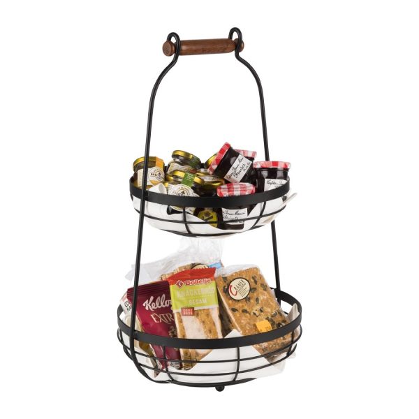 APS Two-tier Cake Stand 260 x 480mm - Image 3