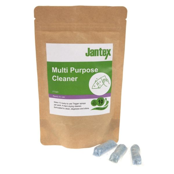 Jantex Green Multipurpose Cleaner Sachets (Pack of 10) - Image 2