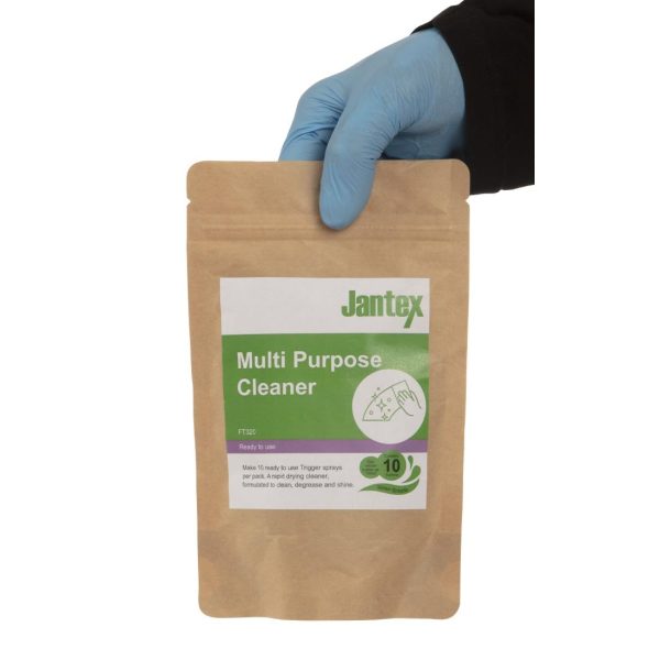 Jantex Green Multipurpose Cleaner Sachets (Pack of 10) - Image 6