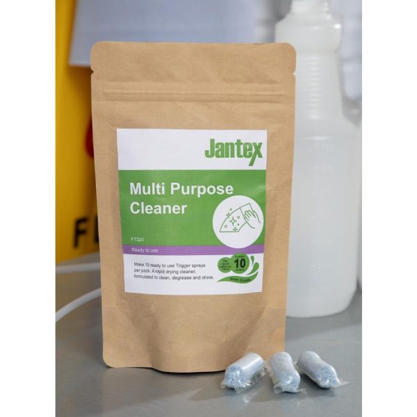Jantex Green Multipurpose Cleaner Sachets (Pack of 10) - Image 7