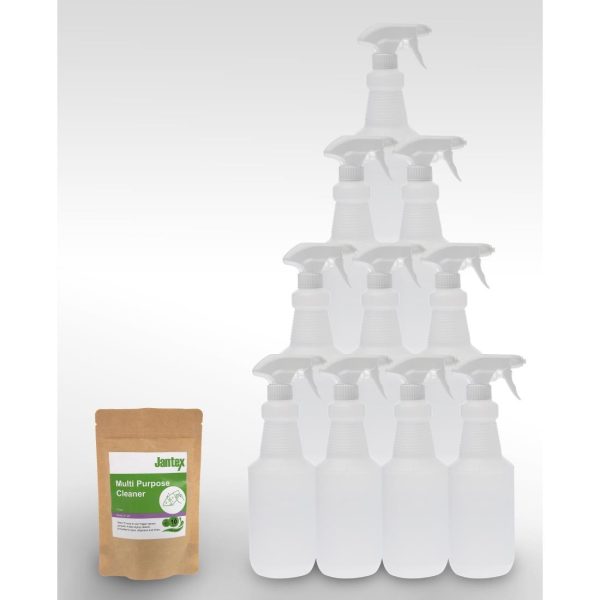 Jantex Green Multipurpose Cleaner Sachets (Pack of 10) - Image 8
