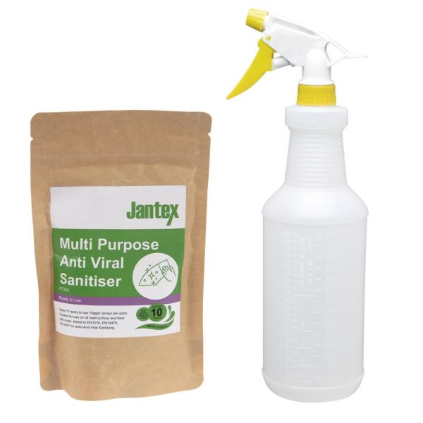 Jantex Green Anti-Viral Cleaner Sachets (Pack of 10) - Image 3