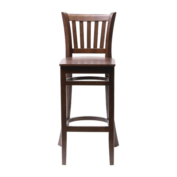 Manhattan Dark Walnut Bar Chair - Image 2