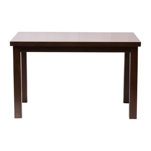 Kendal Rectangle Dining Table Dark Wood 1200x700mm - Image 2