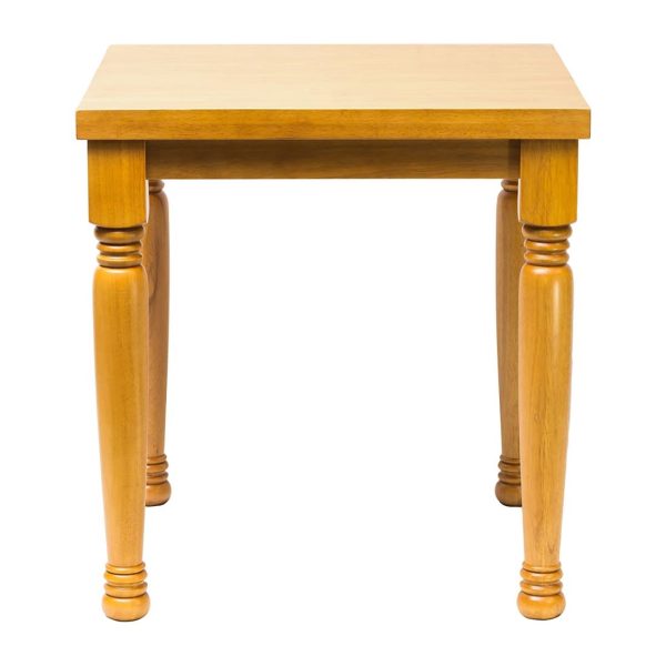 Cotswold Soft Oak Square Dining Table 700x700mm - Image 2