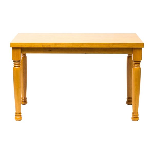 Cotswold Soft Oak Rectangular Dining Table 1200x700mm - Image 2