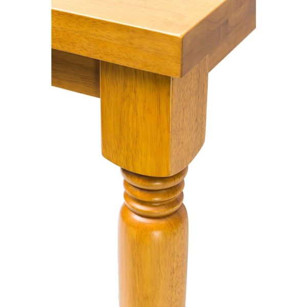 Cotswold Soft Oak Rectangular Dining Table 1200x700mm - Image 3
