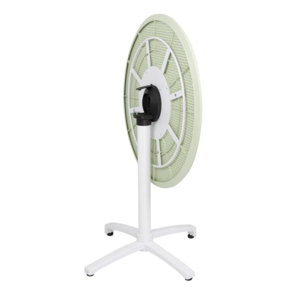 Bolero Folding Polypropylene Table 800mm Mint Green - Image 2