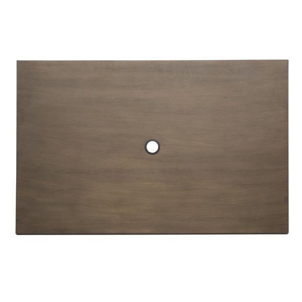 Bolero Complete OutdoorTable 120x76x76cm - Dark Wood - Image 4