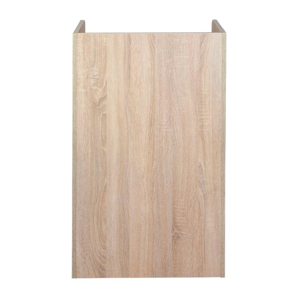 Litter Bin and Tray Stand Oak Finish - Image 2
