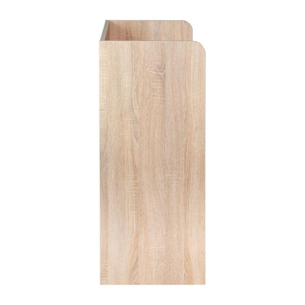 Litter Bin and Tray Stand Oak Finish - Image 7