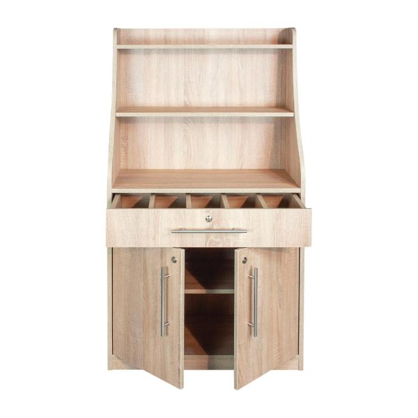 Waiter Station Oak Finish - Image 3