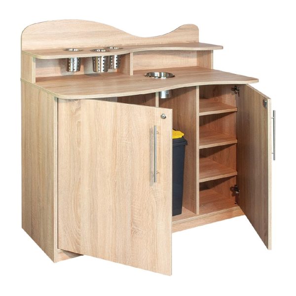 Coffee Station Oak Finish - Image 6