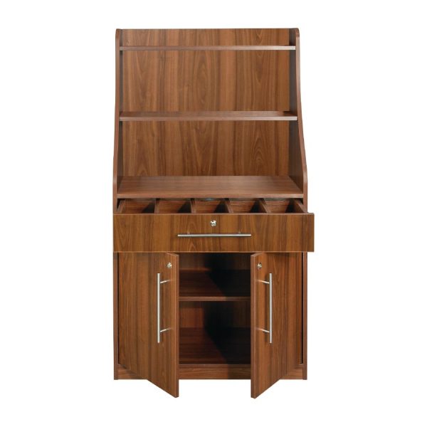Waiter Station Walnut Finish - Image 3