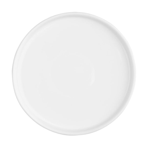 Olympia Whiteware Flat Round Plates 210mm (Pack of 6) - Image 2