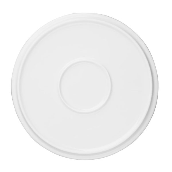 Olympia Whiteware Flat Round Plates 210mm (Pack of 6) - Image 3