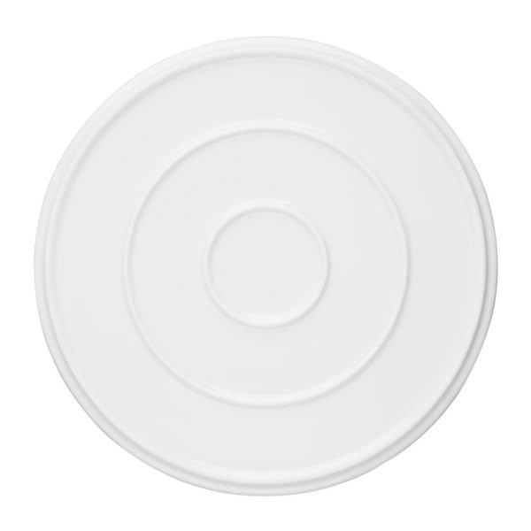Olympia Whiteware Flat Round Plate 268mm (Pack of 4) - Image 3