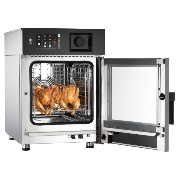 GIORIK KORE - KIG061W 6 X 1/1GN SLIMLINE GAS COMBI OVEN WITH WASH SYSTEM - Image 3