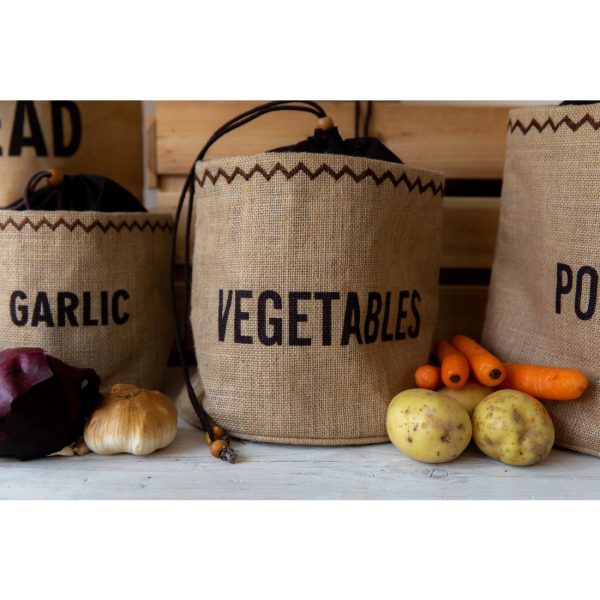 Natural Elements Hessian Vegetable Preserving Bag 21 x 21 x 20cm - Image 6