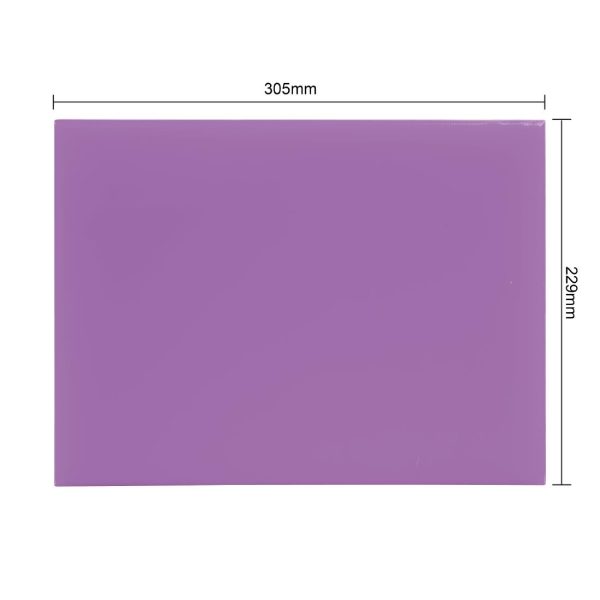 Hygiplas High Density Chopping Board Small Purple - 229x305x12mm - Image 4