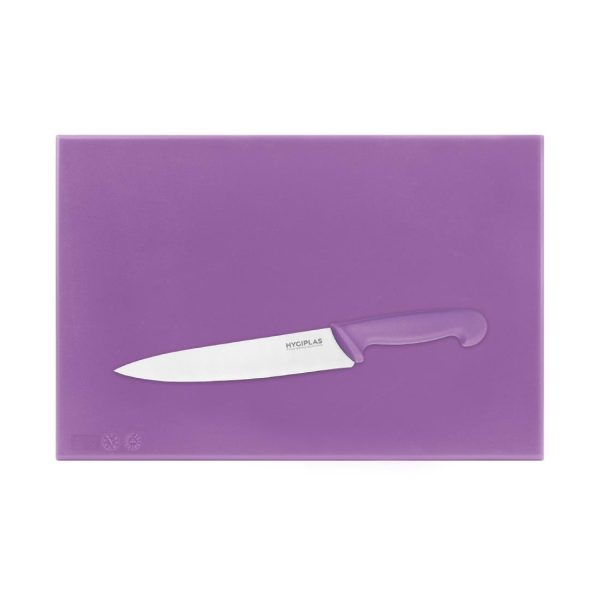 Hygiplas High Density Chopping Board Purple - 450x300x25mm - Image 5