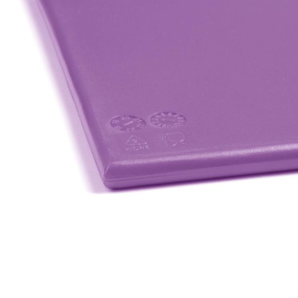 Hygiplas High Density Chopping Board Purple - 600x450x12mm - Image 3