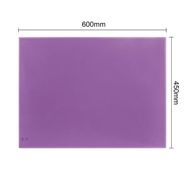 Hygiplas High Density Chopping Board Purple - 600x450x12mm - Image 4