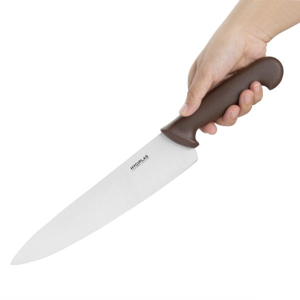 Hygiplas Cooks Knife Brown 25.4cm - Image 2