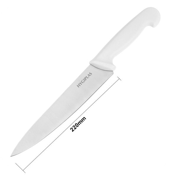Hygiplas Cooks Knife White 21.6cm - Image 5