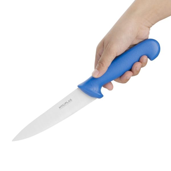 Hygiplas Cooks Knife Blue 15.9cm - Image 2