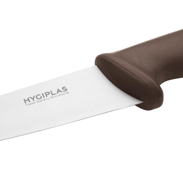 Hygiplas Cooks Knife Brown 15.9cm - Image 3