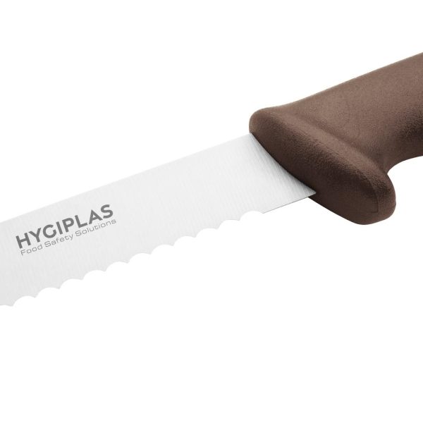 Hygiplas Slicer Serrated Brown 25.4cm - Image 3