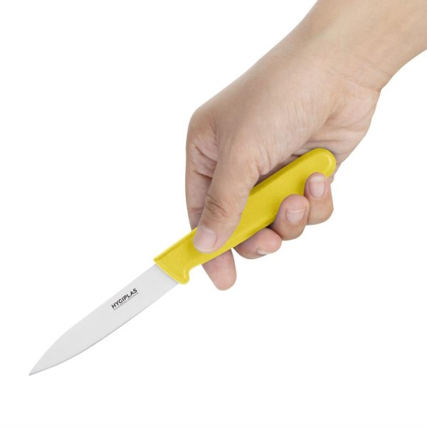 Hygiplas Paring Knife Yellow 7.6cm - Image 2