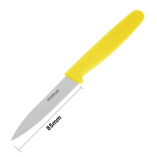 Hygiplas Paring Knife Yellow 7.6cm - Image 5