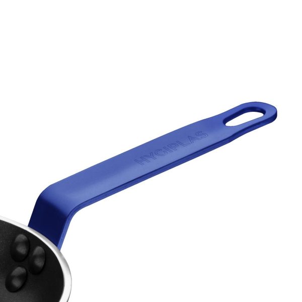 Hygiplas Non-Stick Teflon Aluminium Platinum Plus Frying Pan with Blue Handle 280mm - Image 4