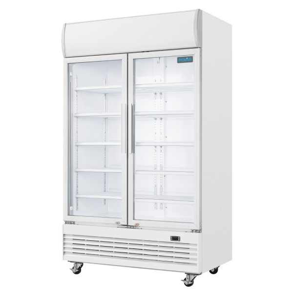 Polar G-Series Upright Display Cooler with Light Box 950Ltr - Image 2